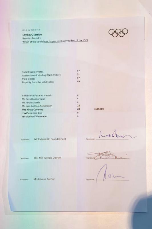 米兰体育网页版-国际奥委会新主席上任，改革政策引关注